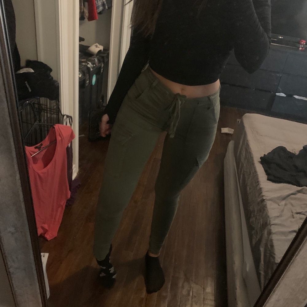 High rise jegging super strength